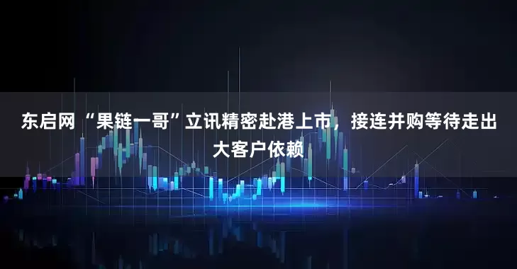 东启网 “果链一哥”立讯精密赴港上市，接连并购等待走出大客户依赖